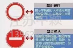 以下道路交通標志老司機都不一定知道？90%人都會混淆！